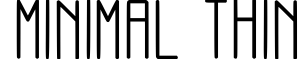 Minimal Thin