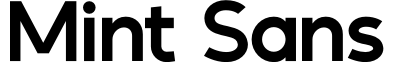 Mint Sans