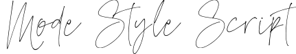 Mode Style Script