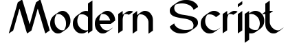 Modern Script