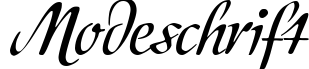 Modeschrift