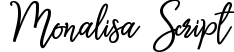 Monalisa Script