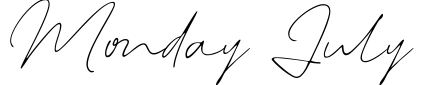 Monday July
