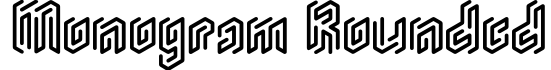 Monogram Rounded