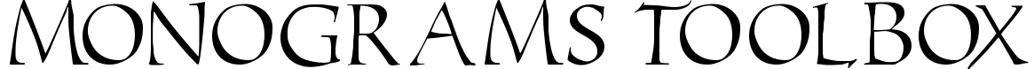 Monograms Toolbox