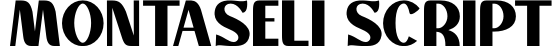 Montaseli Script