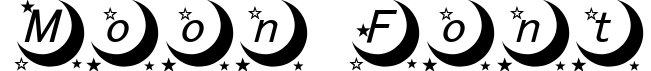 Moon Font