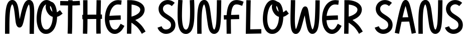 Mother Sunflower Sans