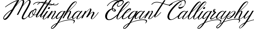 Mottingham Elegant Calligraphy