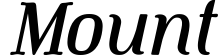 Mount