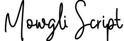 Mowgli Script