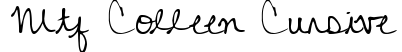 MTF Colleen Cursive