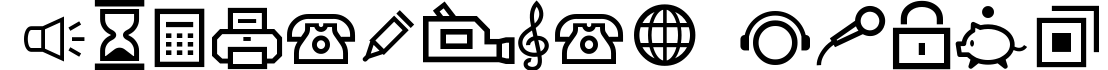 Multimedia Icons