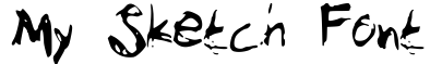 My Sketch Font