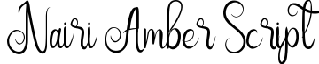 Nairi Amber Script