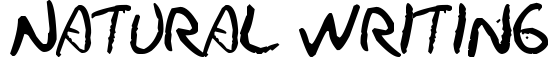 Natural Writing