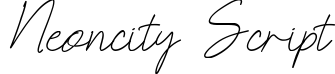 Neoncity Script
