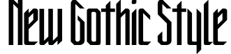 New Gothic Style