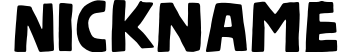 Nickname