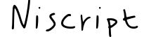 Niscript
