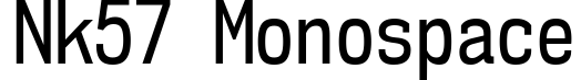 NK57 Monospace