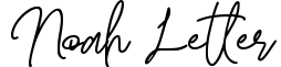 Noah Letter
