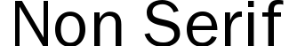 Non Serif
