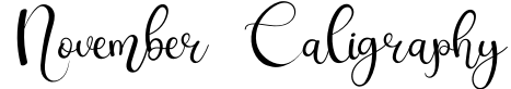 November Caligraphy