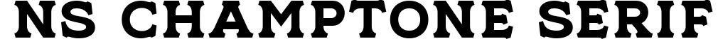 NS Champtone Serif
