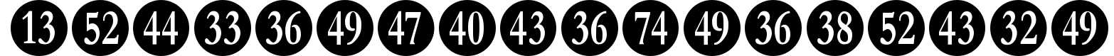 Numberpile-Regular