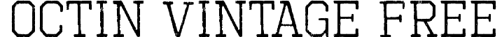 Octin Vintage Free