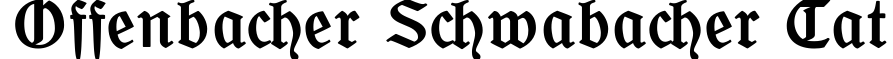 Offenbacher Schwabacher CAT