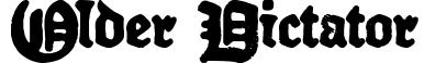 Older Dictator