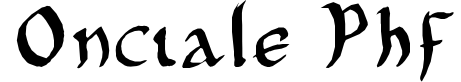 Onciale PhF