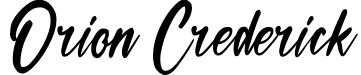 Orion Crederick