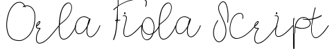 Orla Fiola Script