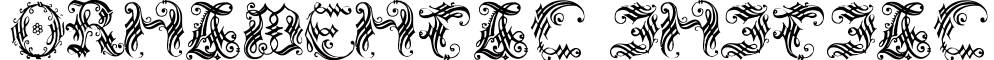 Ornamental Initial