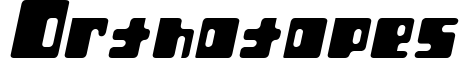 Orthotopes