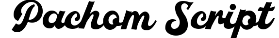 Pachom Script