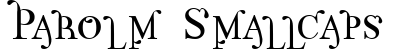Parolm SmallCaps
