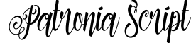 Patronia Script