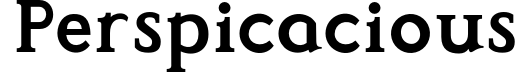 Perspicacious