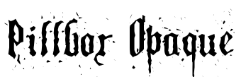 Pillbox Opaque