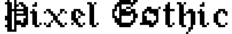 Pixel Gothic