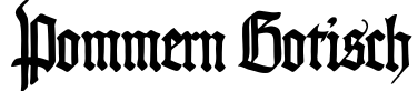 Pommern Gotisch