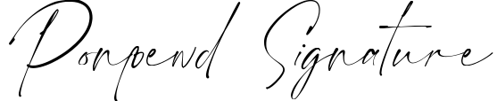 Ponpewd Signature