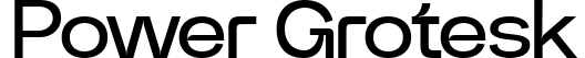 Power Grotesk
