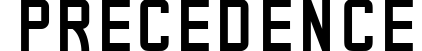 Precedence