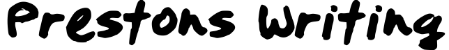 Prestons Writing