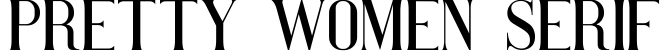 Pretty Women Serif
